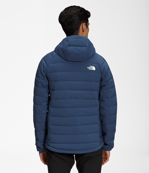 Jaqueta Masculina The North Face Belleview Stretch Down com Capuz Shady Blue
