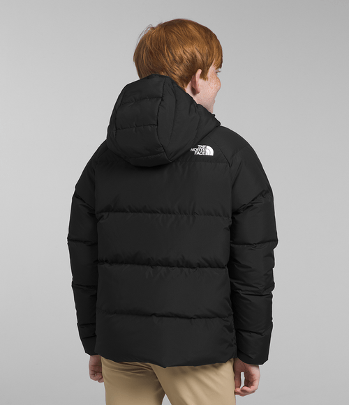 Jaqueta Boys The North Face Reversível North Down com Capuz TNF Black