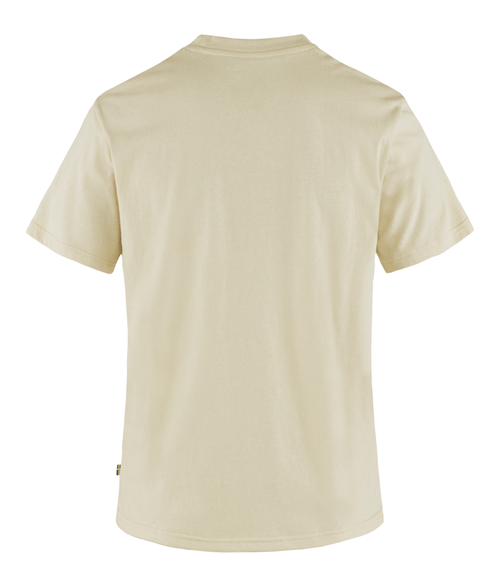 Camiseta Feminina Fjällräven Lush Logo Chalk White