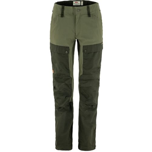 Calça Feminina Fjällräven Keb Curved Deep Forest-Laurel Green