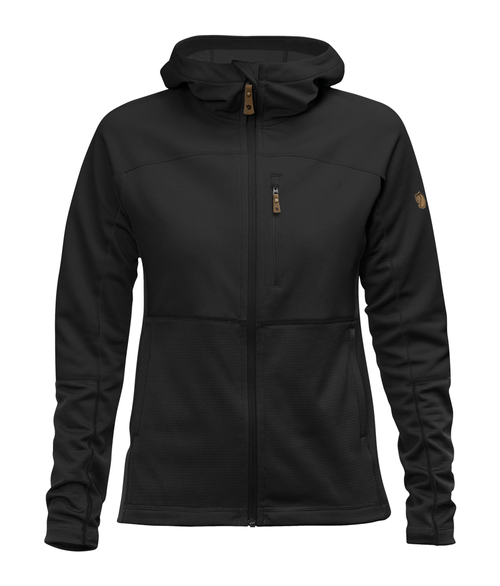 Fleece Feminino Fjällräven Abisko Trail Black