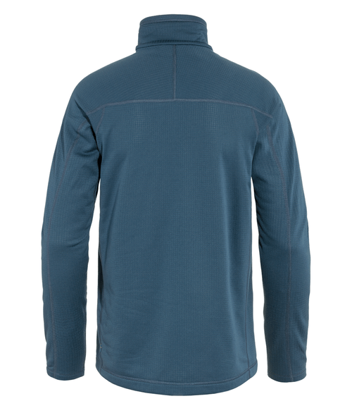 Fleece Masculino Fjällräven Abisko Lite Half Zip Indigo Blue