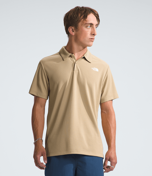 Camisa Polo Masculina The North Face Wander Khaki Stone