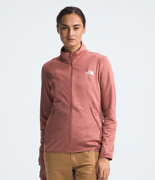 Fleece Feminino The North Face Canyonlands Full Zip Rosa