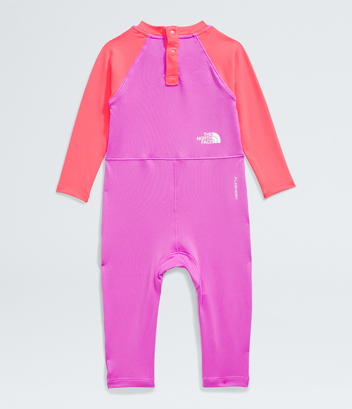 Macacão Infantil Baby The North Face Amphibious Sun One Piece Violet Crocus