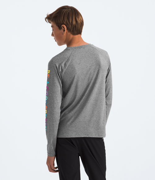 Camiseta Infantil Boys The North Face Printed Amphibious Sun TNF Medium Grey Heather