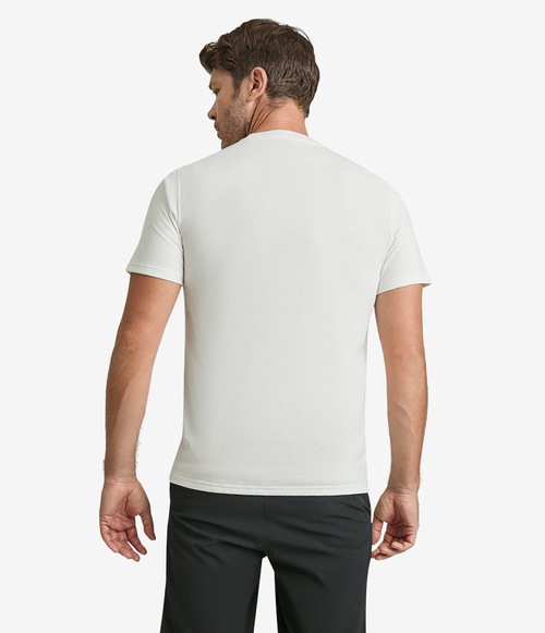 Camiseta Masculina The North Face Heritage Patch Heathered Tee Branca