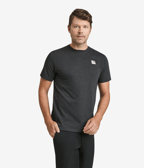 Camiseta Masculina The North Face Heritage Patch Heathered Tee Preta