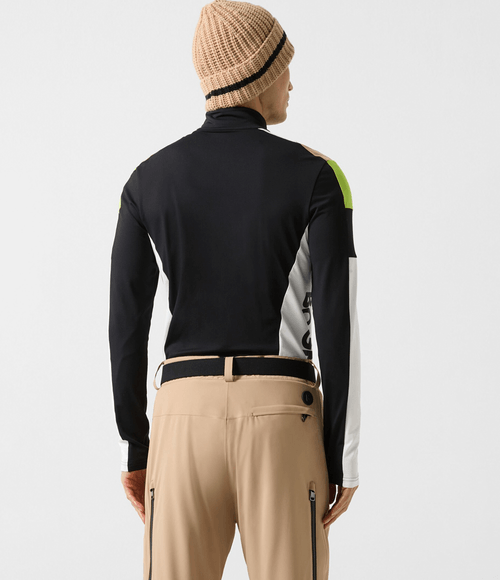 Camiseta Bogner Masculina Segunda Pele Mica Preta