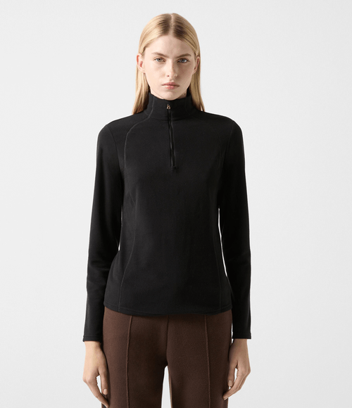 Camiseta Bogner Feminina Segunda Pele Medita Preta