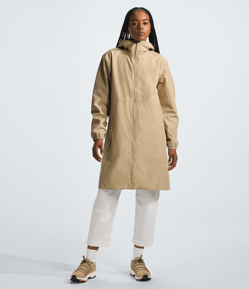 Parka Feminina The North Face Daybreak Rain Khaki Stone