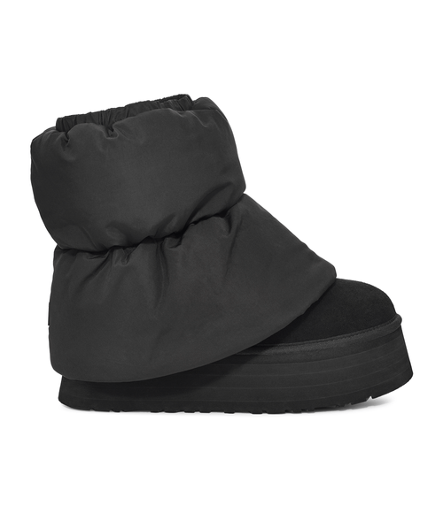 Bota Ugg Feminina Classic Mini Dipper Puffer Preta