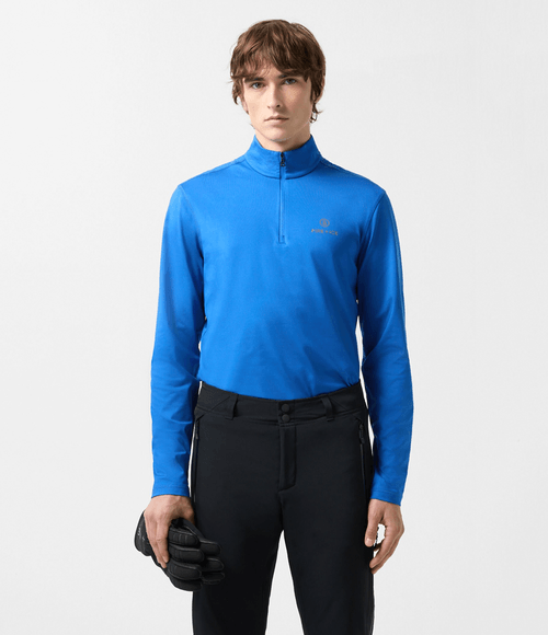 Camiseta Bogner Fire+Ice Masculina Segunda Pele Pascal Azul