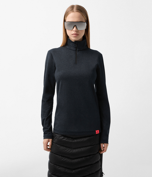 Camiseta Bogner Fire+Ice Feminina Segunda Pele Margo Azul