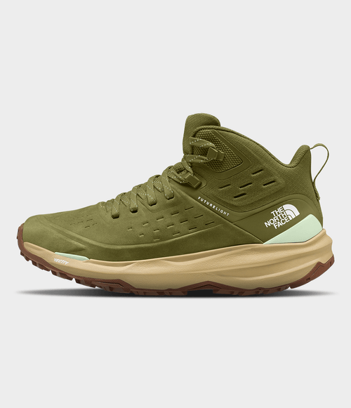 Bota Feminina The North Face Vectiv Exploris 2 Mid Futurelight LTHR Verde