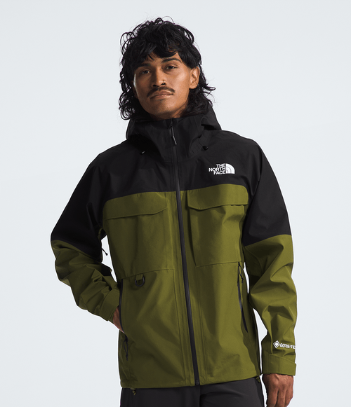 Jaqueta Masculina The North Face Devils Brook Gore-Tex Forest Olive/TNF Black