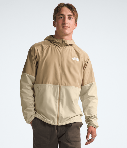 Jaqueta Masculina The North Face Flyweight 2.0 com Capuz Khaki Stone/Gravel
