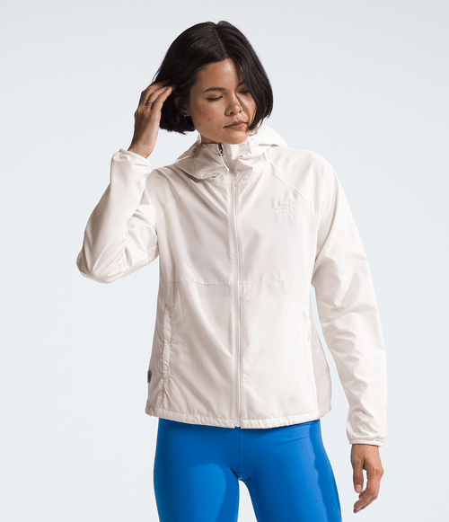 Jaqueta Feminina Flyweight 2.0 com Capuz Branca