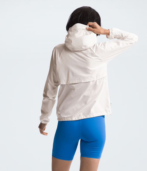 Jaqueta Feminina Flyweight 2.0 com Capuz Branca