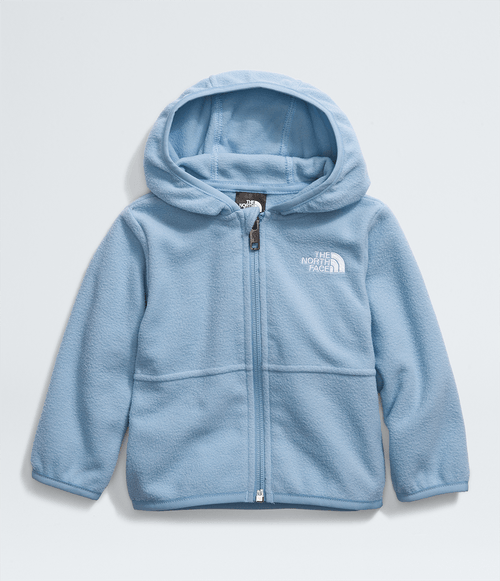 Fleece Baby The North Face Glacier TKA 100 com Capuz Steel Blue