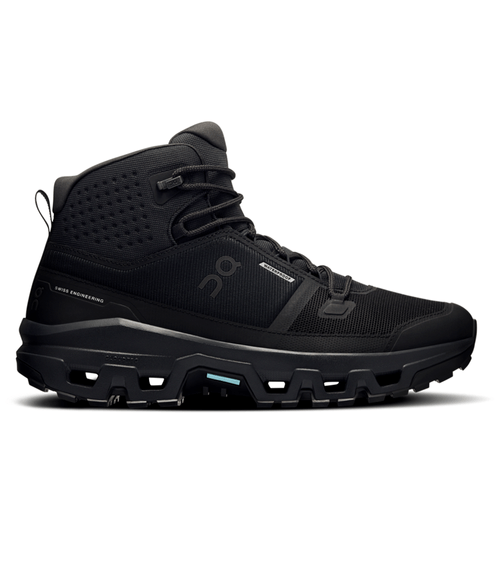 Bota On Running Masculina Cloudrock Mid Wp Black | Black