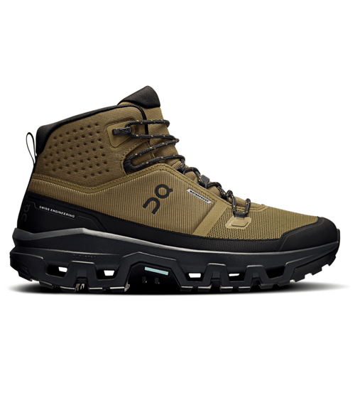 Bota On Running Masculina Cloudrock Mid Wp Hunter | Black
