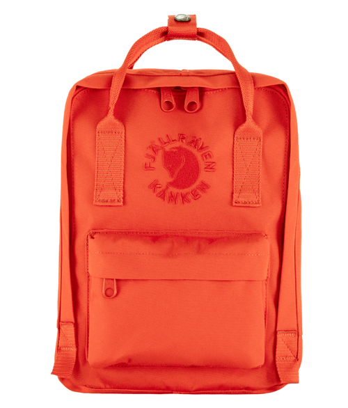 Mochila Fjällräven Re-Kånken Mini Flame Orange