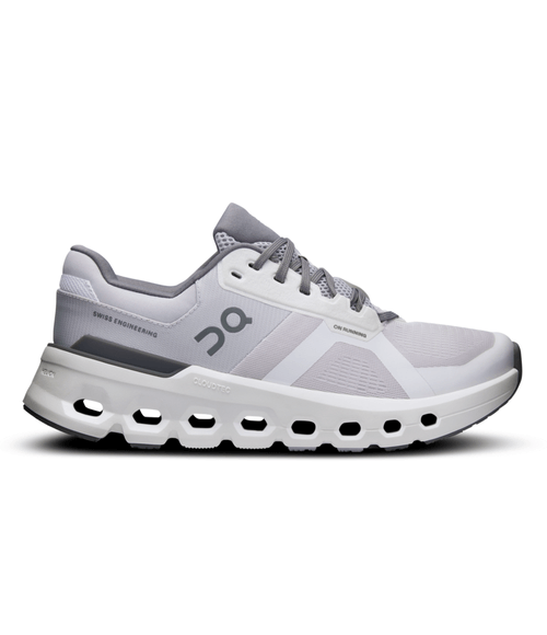 Tênis On Running Feminino Cloudrunner 2 Frost | White