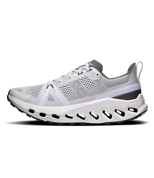 Tênis On Running Feminino Cloudsurfer Trail Frost | White