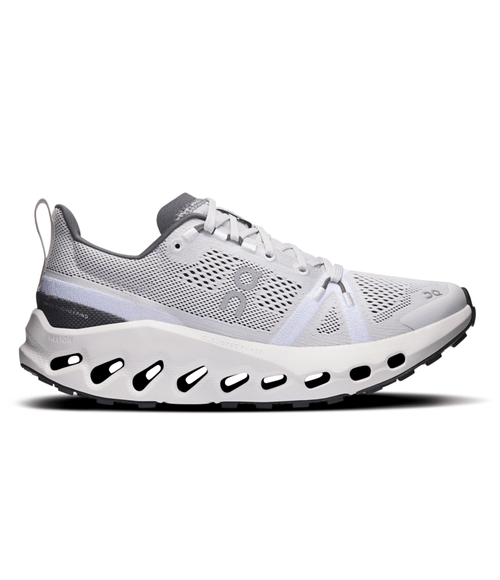 Tênis On Running Feminino Cloudsurfer Trail Frost | White