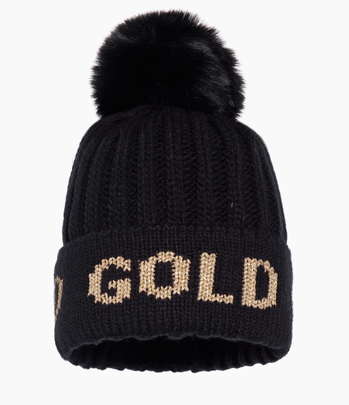 Gorro Goldbergh Feminino Hodd Black/Gold