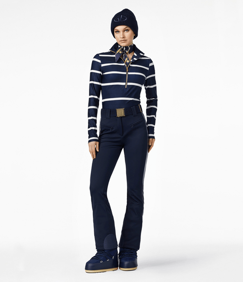 Suéter Goldbergh Feminino Maxime Breton Stripe Blue/Cream