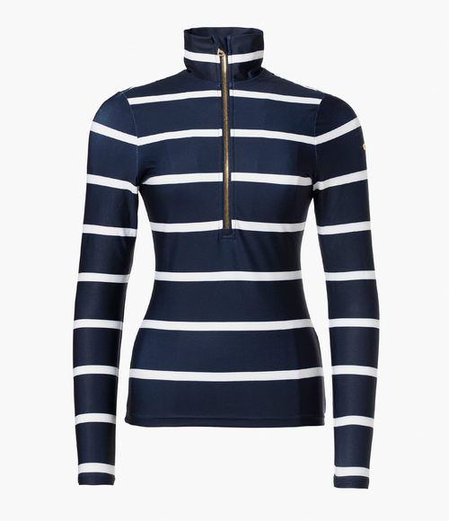 Suéter Goldbergh Feminino Maxime Breton Stripe Blue/Cream