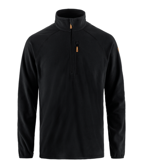 Fleece Masculino Fjällräven Övik Lite Half Zip Black