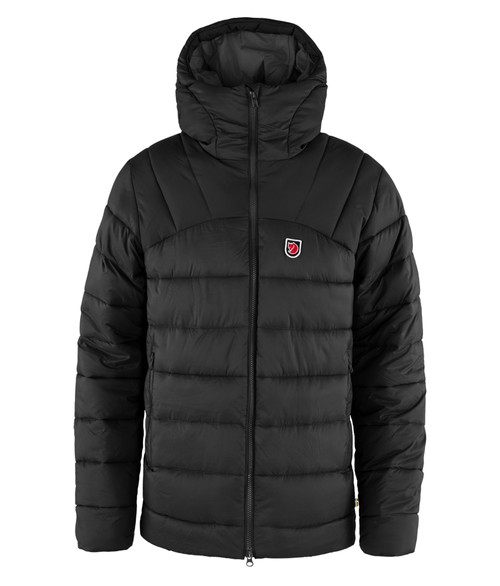 Jaqueta Fjällräven Masculina Expedition Mid Winter Com Capuz Black-Basalt