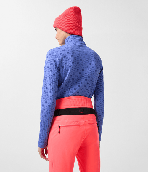 Camiseta Bogner Fire+Ice Feminina Segunda Pele Margo Azul