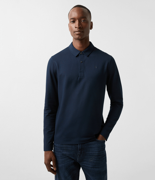Camisa Polo Bogner Masculina Timon Azul Marinho