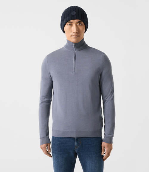 Camiseta Bogner Masculina Segunda Pele Ouri Cinza