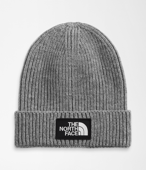 Gorro TNF Logo Box Cuffed Cinza