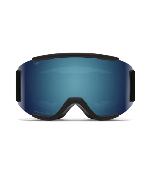 Snow Goggles Smith Squad Black + Blue Mirror