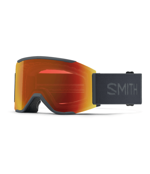 Snow Goggles Smith Squad MAG Slate + Red Mirror
