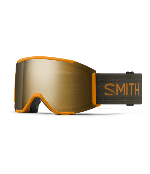 Snow Goggles Smith Squad MAG Sunrise + Black Gold Mirror