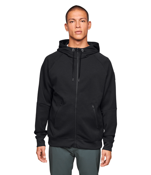 Moletom On Running Masculino Zipped Hoodie Black
