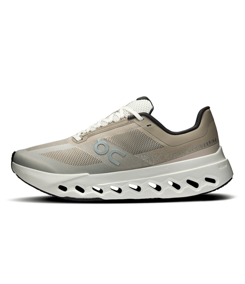 Tênis On Running Feminino Cloudsurfer Next Fog | Ivory