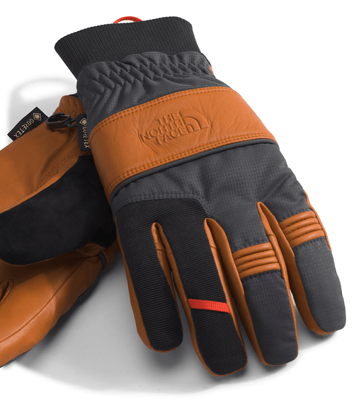 Luva The North Face Montana Pro SG GORE-TEX® Leather Brown/Asphalt Grey