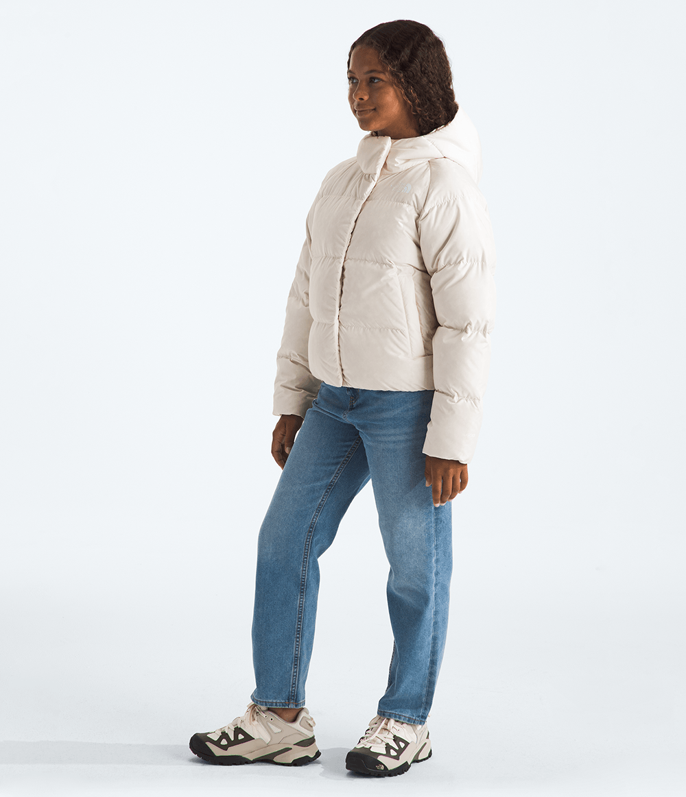 jaqueta-the-north-face-infantil-girls-north-down-white-dune-pp