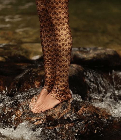 Calça Legging Melt Swim Feminina High Cosmic Sun