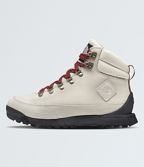 Bota The North Face Feminina Back-To-Berkeley IV Leather Wp White Dune/TNF Black