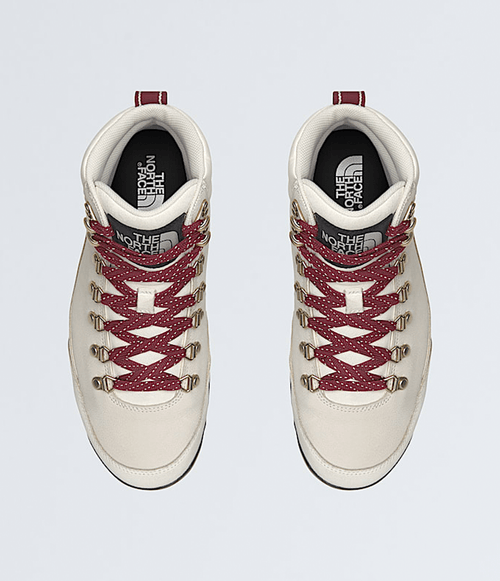 Bota The North Face Feminina Back-To-Berkeley IV Leather Wp White Dune/TNF Black
