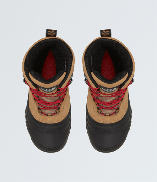 Bota The North Face Infantil Youth Chilkat V Lace Wp Almond Butter/TNF Black